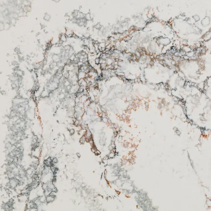 Blat bucătărie quartz Bourbon Quartz Coante maro pământiu rezistent la pete și zgârieturi.