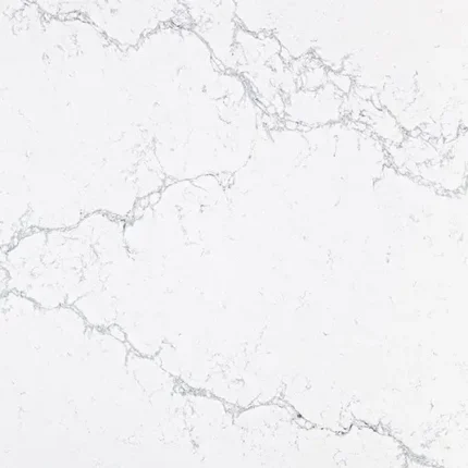 Blat bucătărie quartz Storia Quartz Coante gri silver rezistent la pete și zgârieturi.