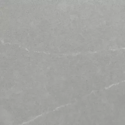 Blat bucătărie quartz Talia Grey Quartz Coante gri silver rezistent la pete și zgârieturi.