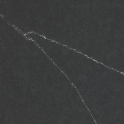 Blat bucătărie quartz Zenit Quartz Coante gri antracit venat rezistent la pete și zgârieturi.