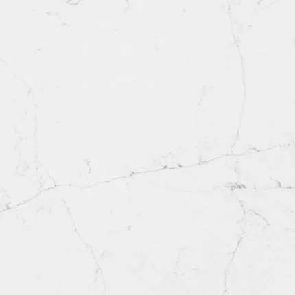 Blat de bucătărie din Calacatta Miranda Quartz Coante cu venaturi gri pe fundal alb